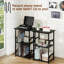 Manufactured Wood,Metal 75.2cm H Media Shelves-245791633