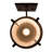 Rustic Lodge Steel Armed Sconce