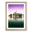 Skyline of Toronto in Canada in Abstract - Picture Frame Graphic Art Print-55739763-55739766