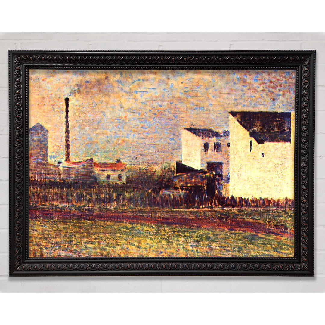 Banlieue von Georges Seurat - Einzelner Bilderrahmen Kunstdrucke