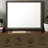 Rex Wood Rectangle Mirror in Gray