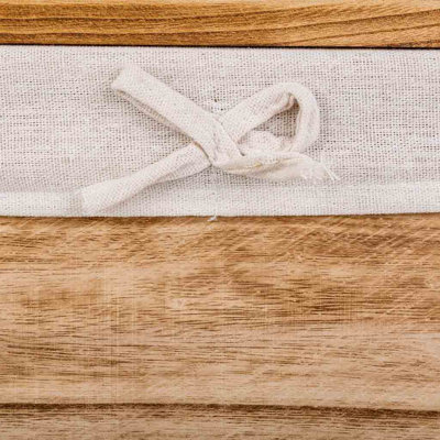 Wood Laundry Set with Handles