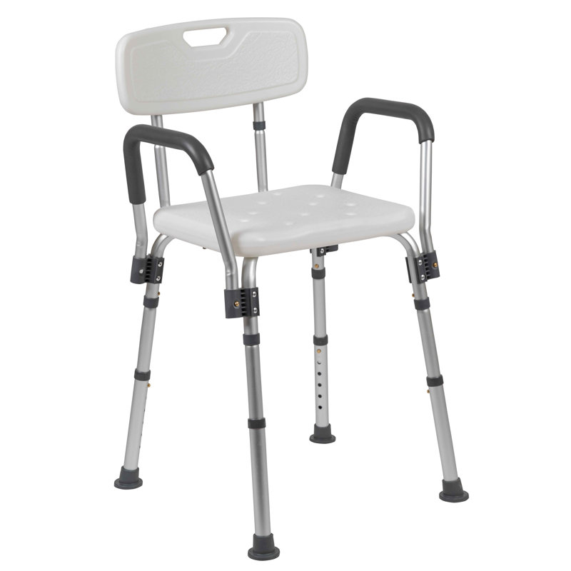 Jane 300 Lb. Capacity Quick Release Back & Arm Shower Chair