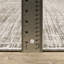 Tapis beige / ivoire à motif abstrait Gwern-1049131166