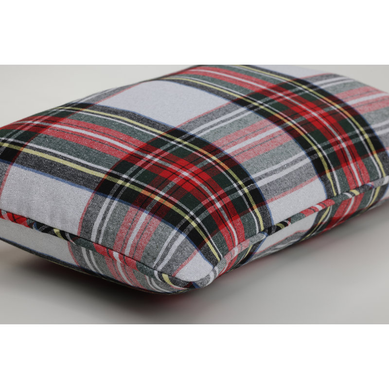 Plaid Reversible Throw Pillow