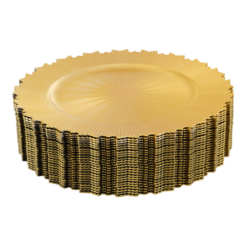 13'' Charger (Set of 50), Gold