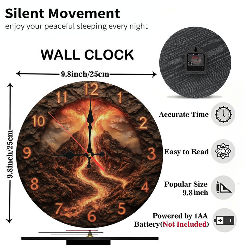 Horloge volcanique