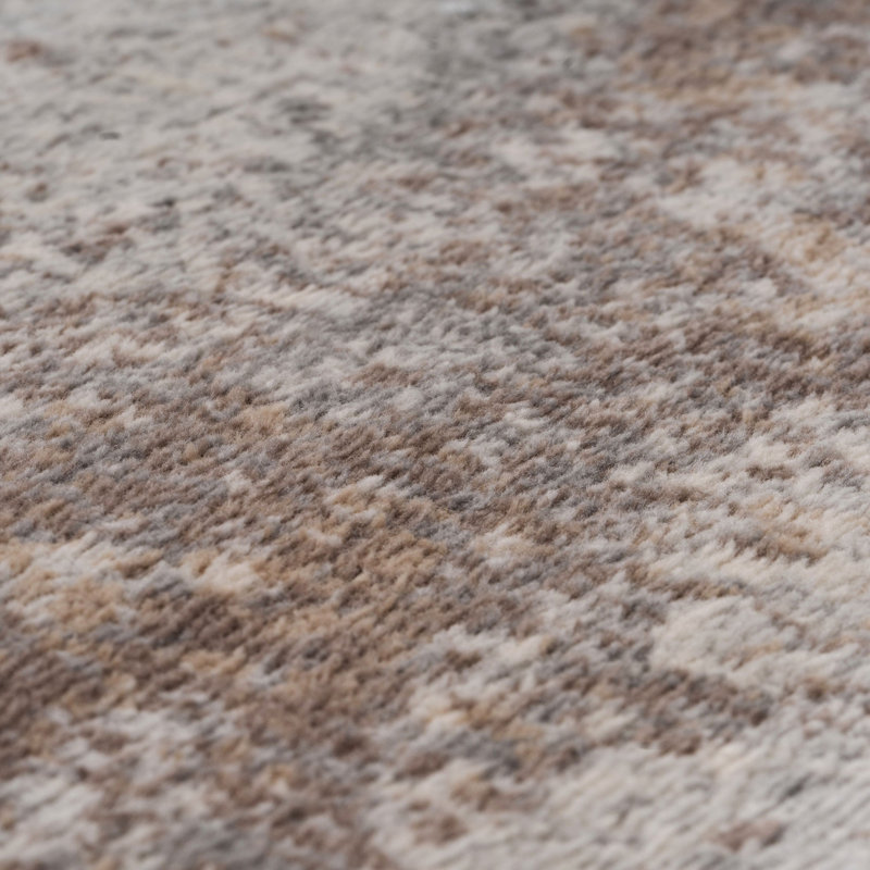 Vintage Look Machine Tufted Area Rug, 60cm x 110cm