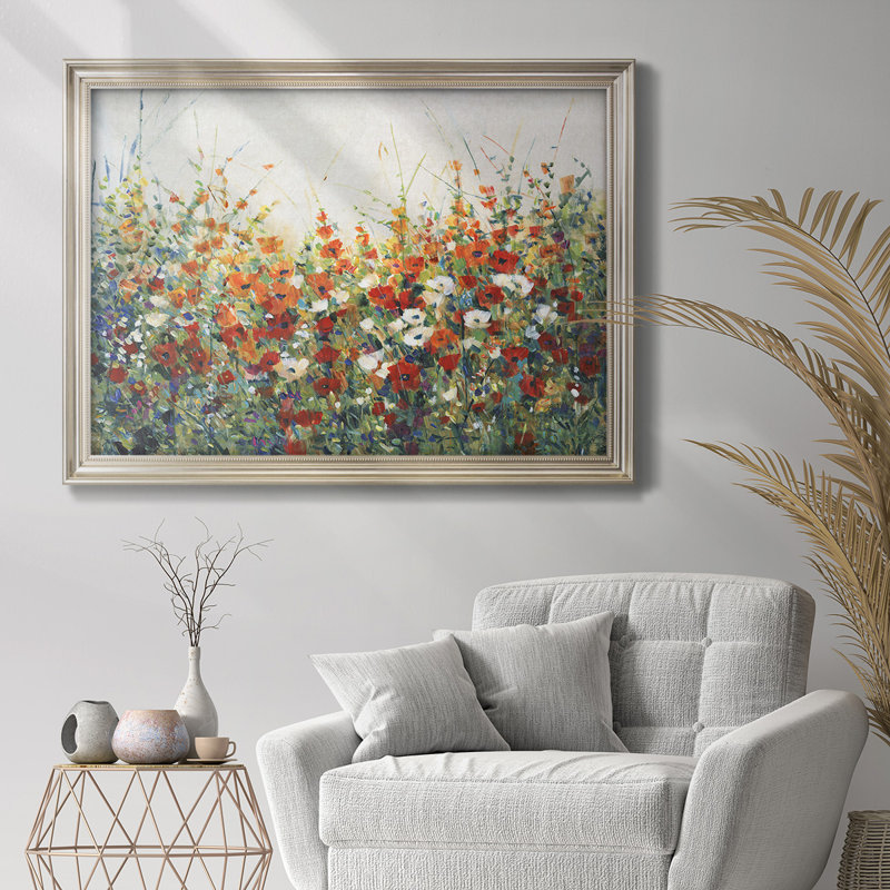 «Garden in Bloom I», reproduction sur toile encadrée, L 32 po x H 23 po