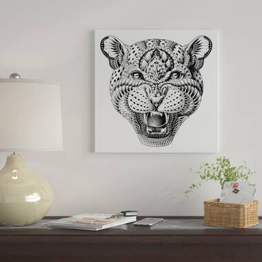 Rainbow Cheetah Art Print by Megan Galante