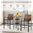 Outdoor 3-piece Bar Set With Bar Height Table