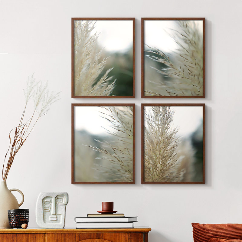 «Opposite Day II», ensemble de 4 reproductions encadrées, H 10 po x l 32 po