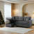 Klaryssa Dark Gray Linen is out of stock