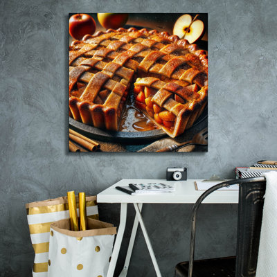 Ebern Designs 'Apple Pie' by Rey Klimt Canvas Wall Art