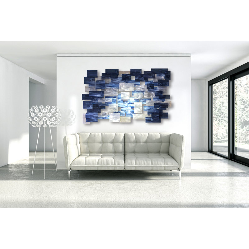 Arctic Handmade Wall Decor, 44" H x 71" W x 4" D