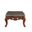 Table basse rectangulaire en noyer Misael