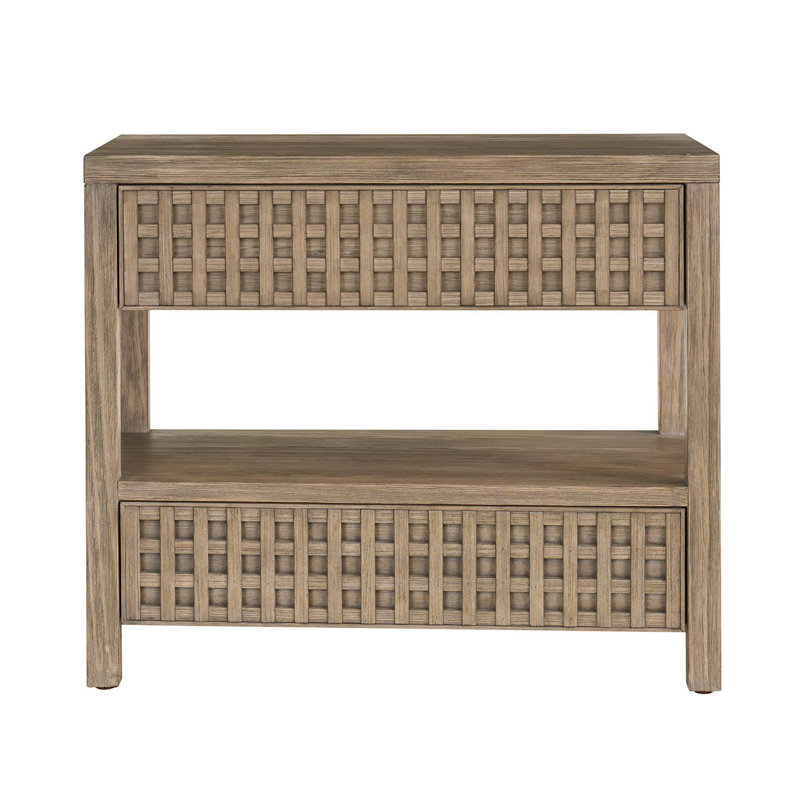Dwell 2 - Drawer Nightstand, Brown
