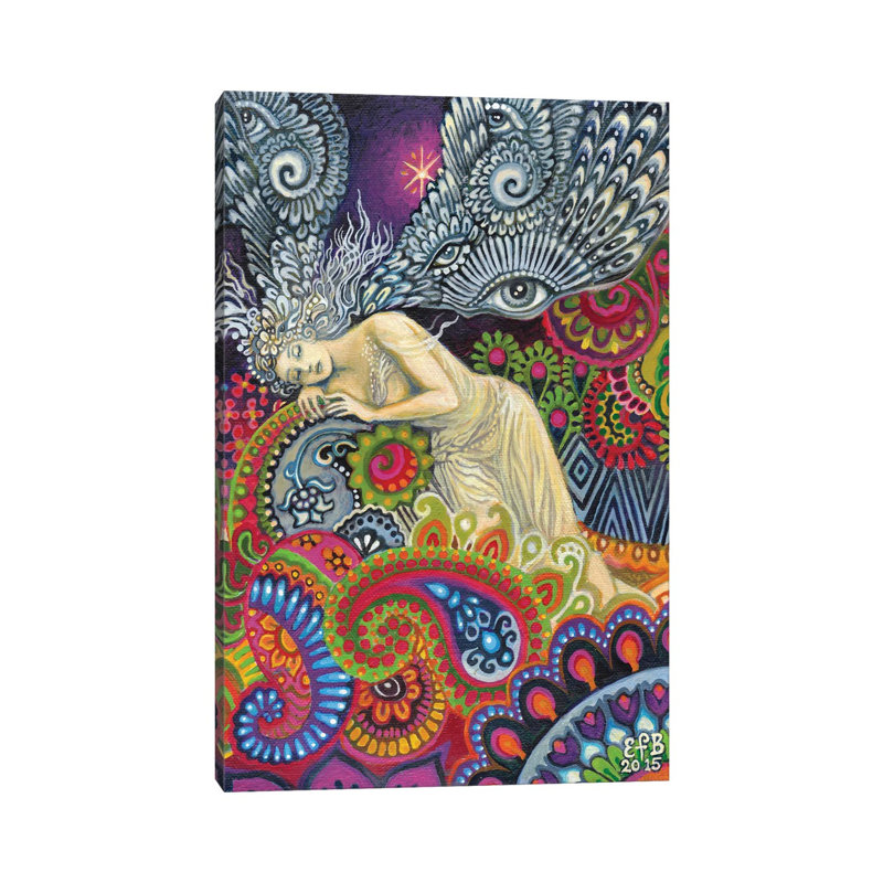 Theia: The Goddess Of Sight And Heavenly Light by Emily Balivet - Gallery-Wrapped Canvas Giclée on Canvas, Canvas