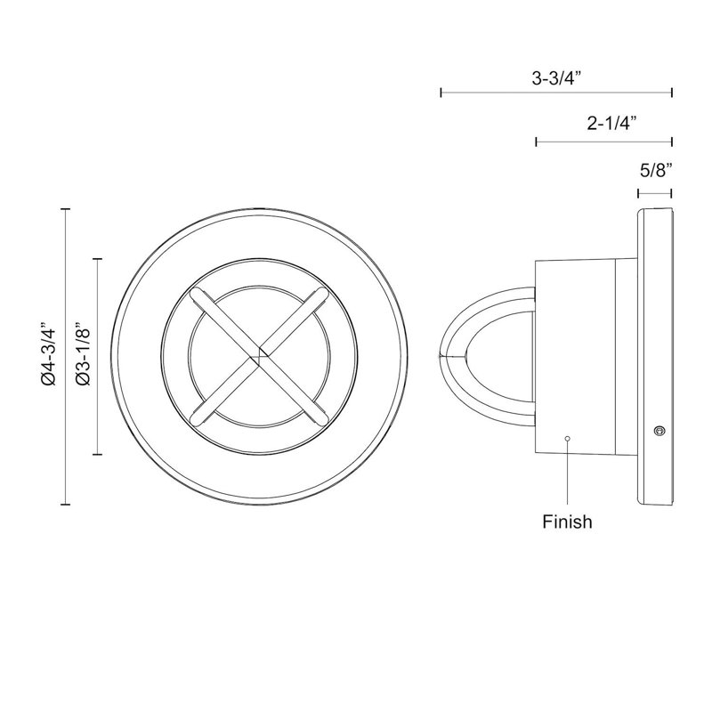 - Light LED Outdoor Bulkhead Light