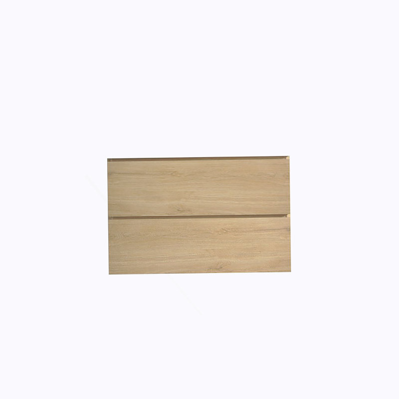 Armoire murale sans lavabo, couleur chêne naturel, avec deux tiroirs, H 20,5 po x l 29,7 po x P 17,9 po, Chêne