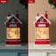 10.5"H Lighted Christmas Santa's Workshop Waterglobe