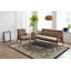 Tapis oriental noir / beige Ellowyn-2117008589