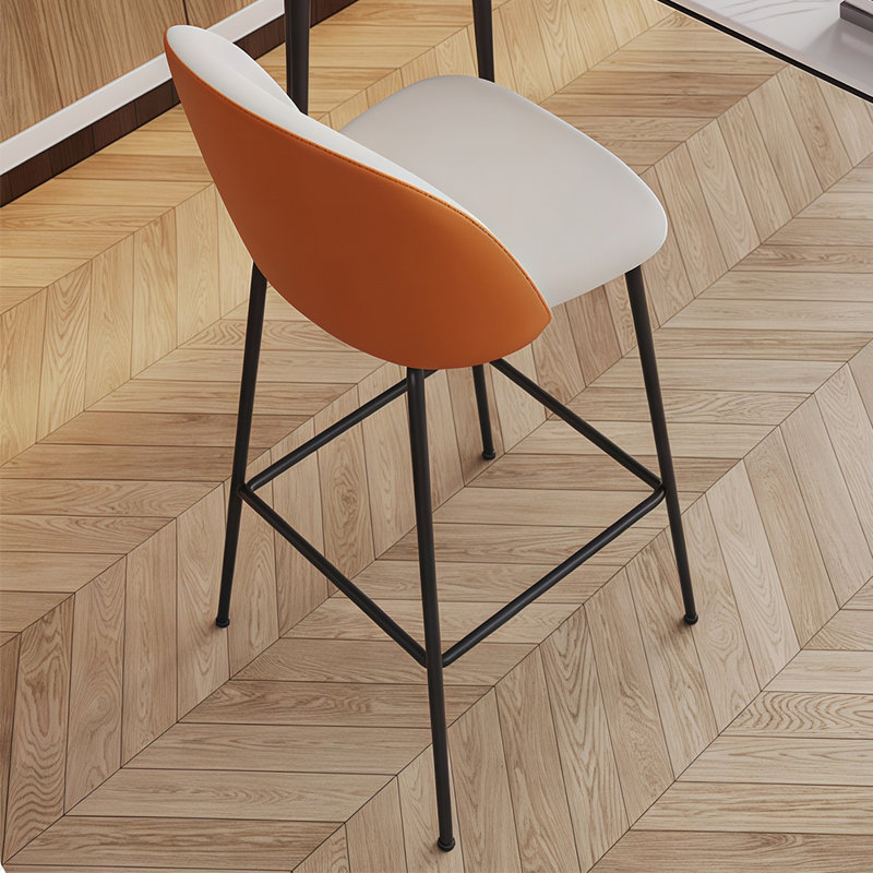 Table de bar moderne et simple., H 41,3 po x L 74,8 po x l 15,7 po