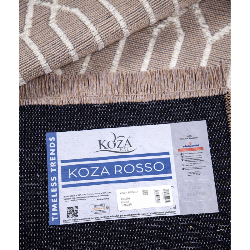 Geometric Area Rug, Rectangle 160 x 230cm