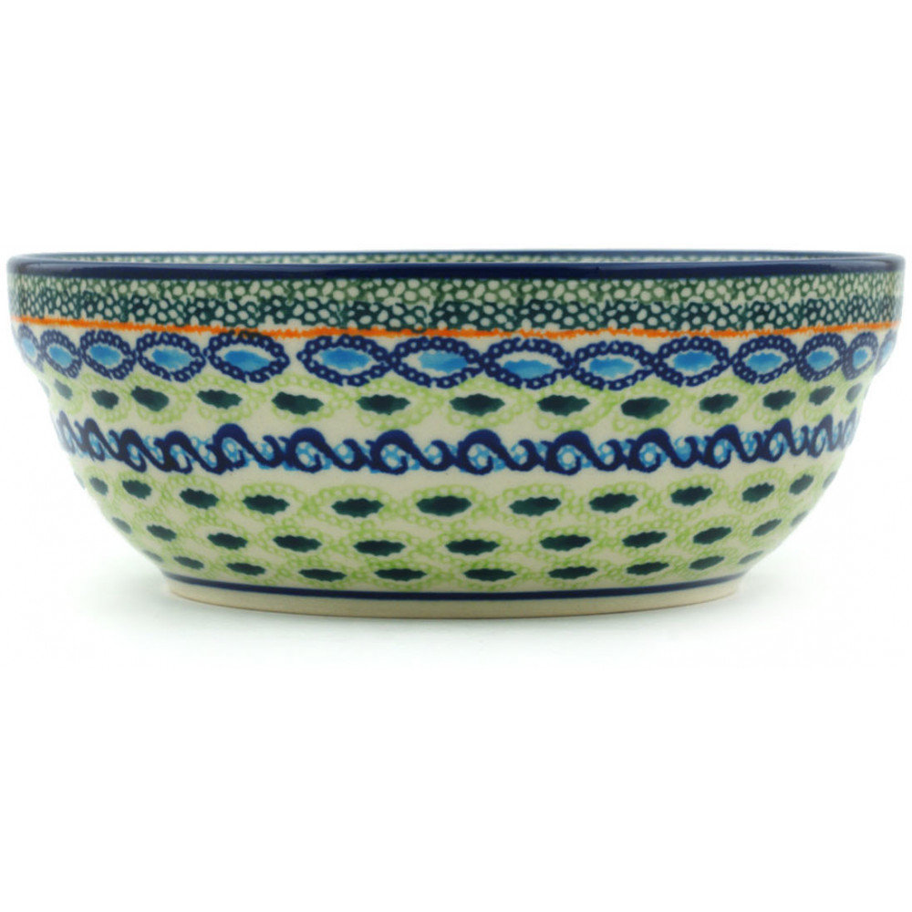 Polmedia Polish Pottery Inch Stoneware Bowl Evangeline