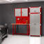 Ensemble d'armoires de rangement 2 pièces Seville Classics UltraHD, l 30 po x P 18 po x H 90,5 po-104050909