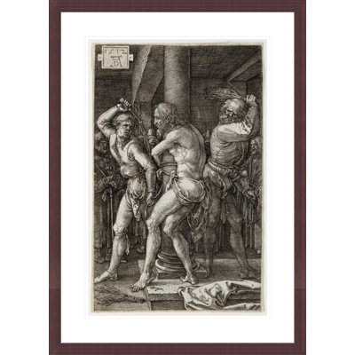«The Flagellation» par Albrecht Dürer, impression giclée sur cadre