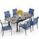 Argyri Rectangular 6 - Person 84" Long Dining Set