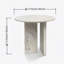 Table basse en marbre naturel blanc, petite table, table de salon, pierre naturelle-303793961-312194112