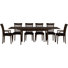 Sarah Extendable Solid Wood Top Four Leg Dining Set
