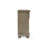 Aceves 7-Drawer Solid Wood Dresser, Pewter