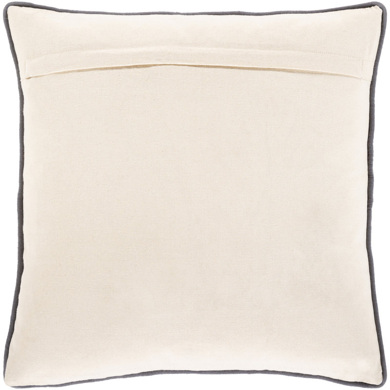  Cotton Chevron Throw Pillow Cover, 20"H x 20"W