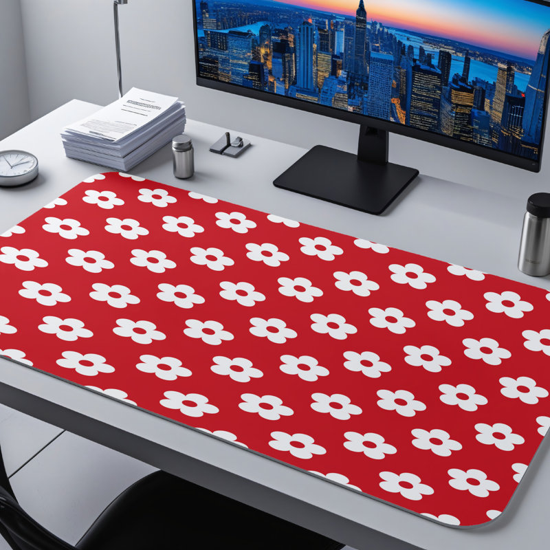 Polyester Desk Pad, 31.5x15.5
