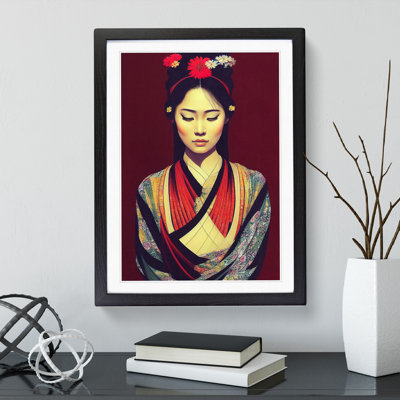 A Beautiful Geisha No.2 - Wall Art
