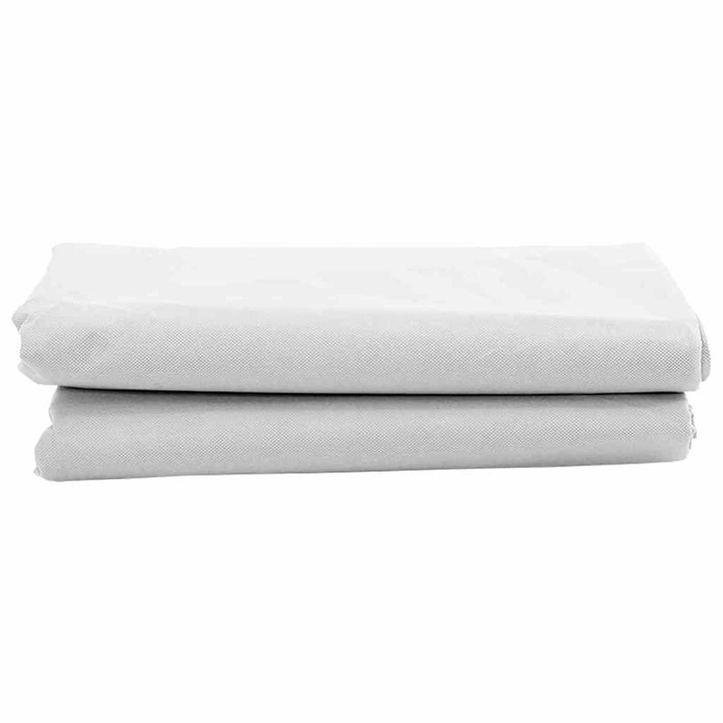 Vidaxl Frost Protection Plant Fleece Covers 3 Pcs Green 3.5 X 2.5 M, 250cm W x 314cm D, White