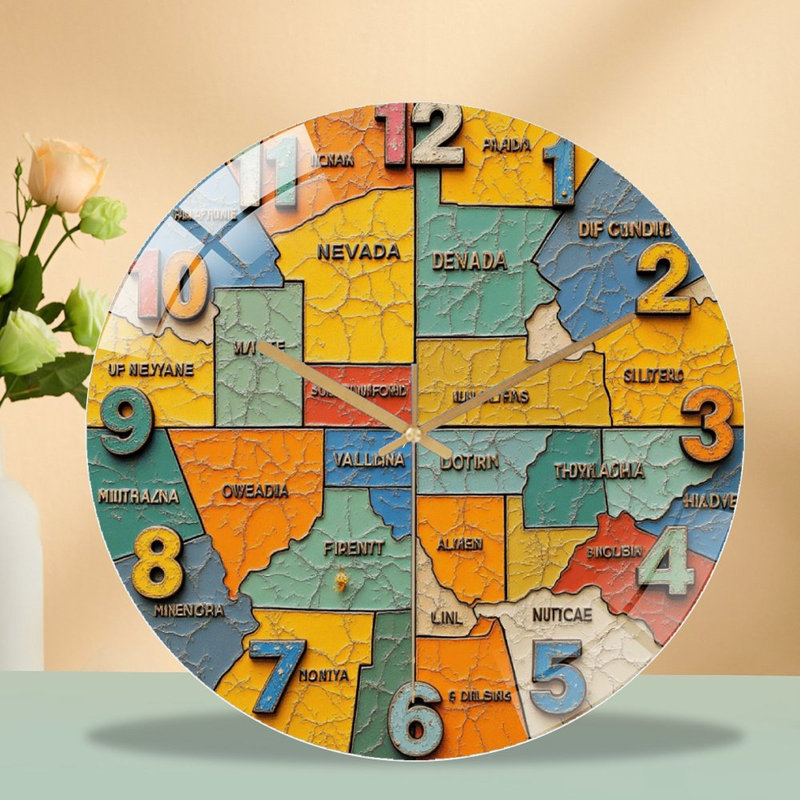 Horloge murale 12 po