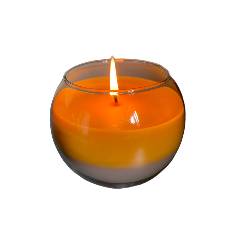 Nornton Orange And Connamon Scented Jar Candle