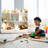 Wood Kid Storage Cubby, Toy Storage Organizer with Bookshelf