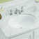 Devonshire Ceramic Oval Undermount Bathroom Sink with Overflow