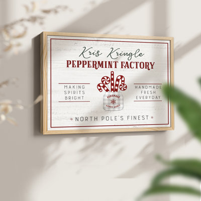 Menthe poivrée - reproduction encadrée