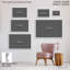 Rocky Freedom - drapeau américain bleu marine moderne - impression sur toile-71079895-71079903