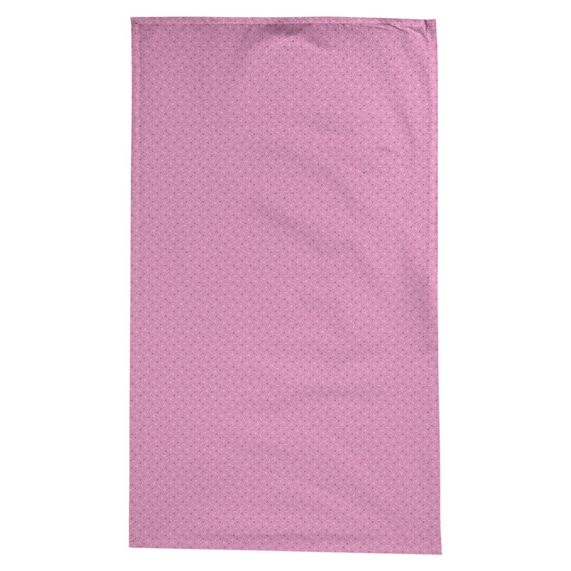 Leffel Geometric 100% Cotton Tablecloth, Pink