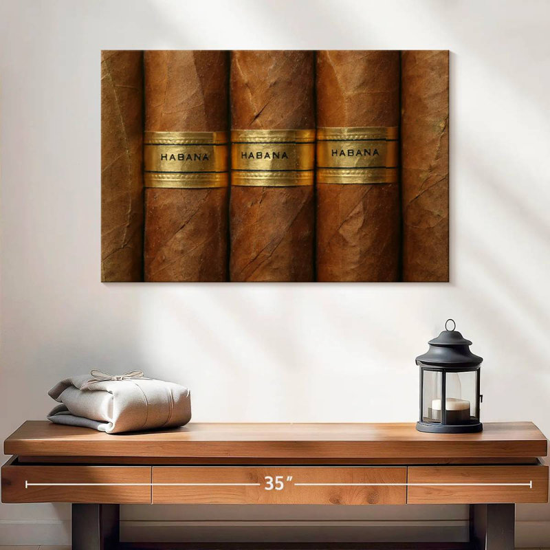 Senne Habana Cigars, 32" H x 48" W