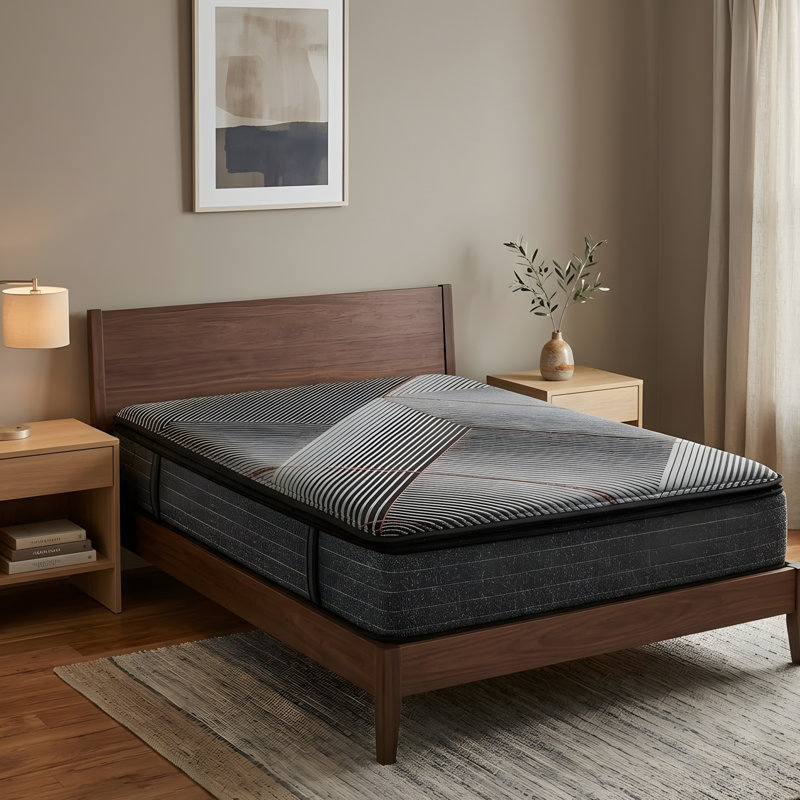 Gel Memory Foam Hybrid Mattress, King, 13"