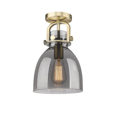 Borgen Glass Semi Flush Mount