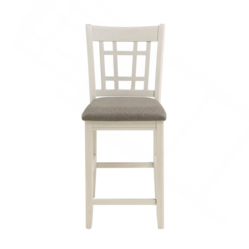 Ensemble de chaises de salle à manger décontractées à hauteur de comptoir de 2 pièces